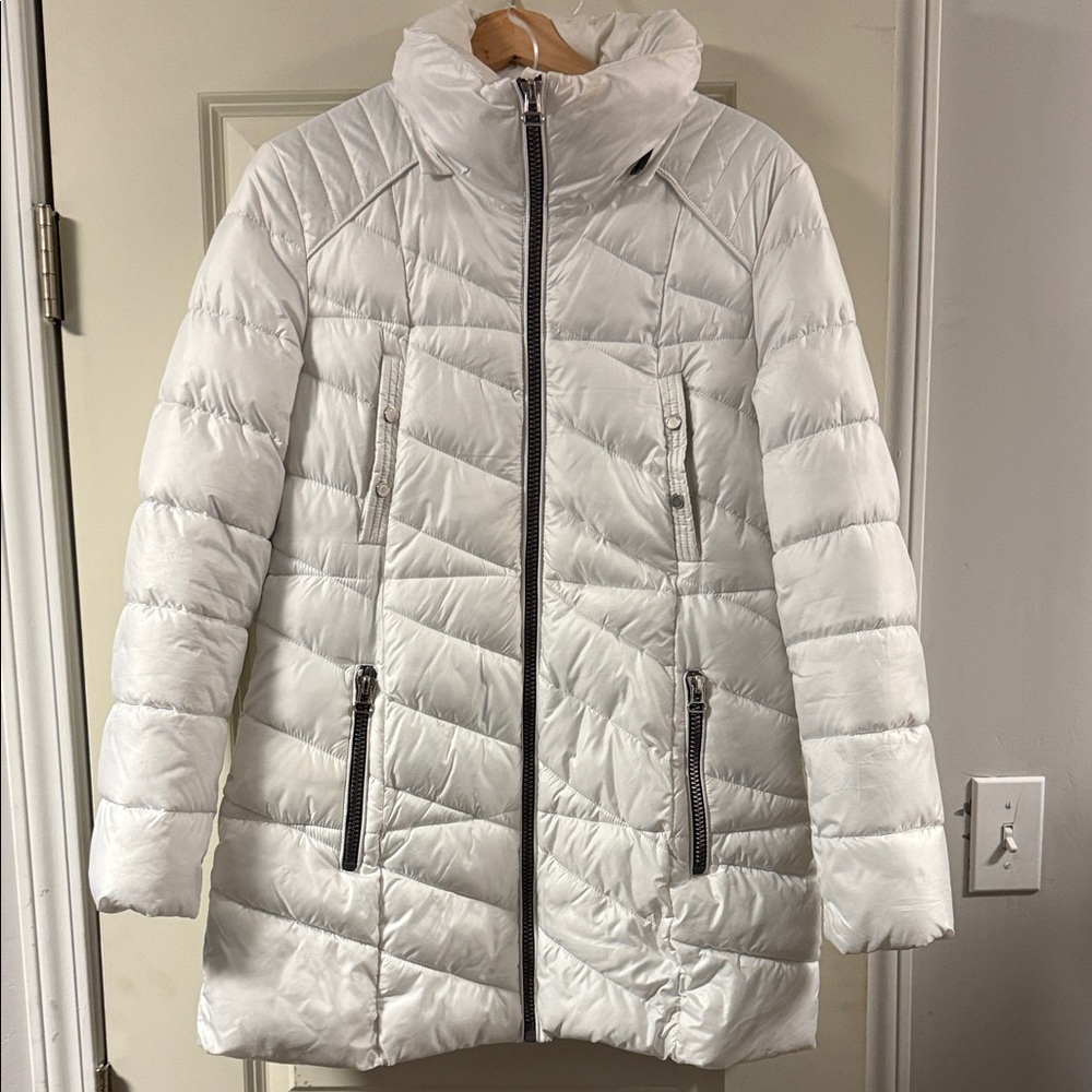 Marc New York Women's White Puffer Coat